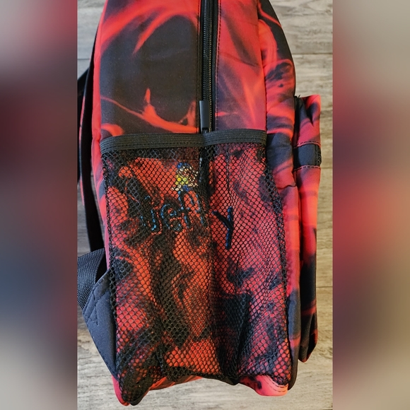 Woodyotime Sml Jeffy Fashionable Unisex Backpack-Red - Picture 3 of 10